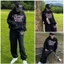 Set Bộ Nỉ Nữ In AMESR . Bộ Đồ Sweater Fom Rộng, Quần Jogger phong cách hàn quốc ullzang