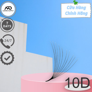 Mi fan 10D độ cong C - CC - D, độ dày 0.7 - 1 hộp 1000 fan - dụng cụ nối mi