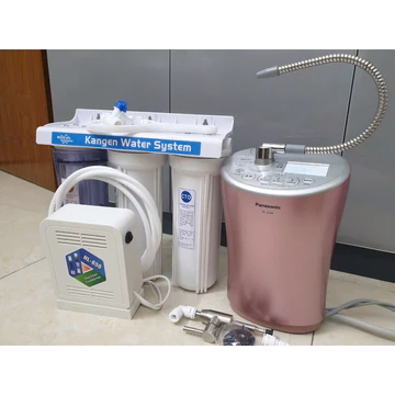 Full Bộ Gồm Máy Lọc Nước Panasonic TKAS44, Biến áp, Vòi, Bộ tiền lọc