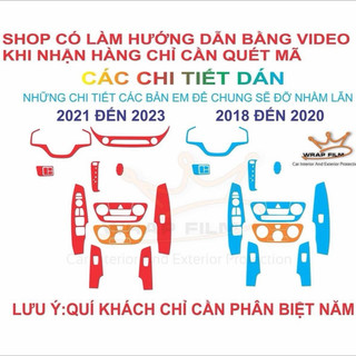 Decal trang trí nội thất Accent 2018-2023