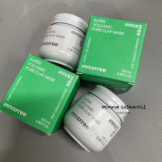 [Innisfree] Mặt nạ đất sét tro núi lửa Innisfree super Volcanic pure clay mask 2x