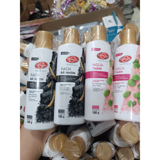 Sữa tắm than hoạt tính và cám gạo/ cica và muối hồng Lifebouy chai 100ml- hàng khuyến mãi