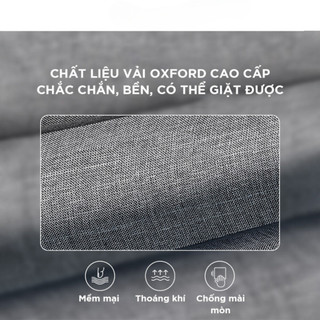 Hộp đựng quần áo chia ngăn vải oxford gấp gọn tiện lợi, chất liệu bền đẹp đựng đồ lót, sắp xếp tủ quần áo gọn gàng