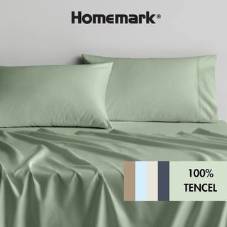 Ga Giường Lụa Tencel 60S Cao Cấp Homemark 160x200/180x200cm Mềm Mịn, Thoáng Mát, Sang Trọng - FS1