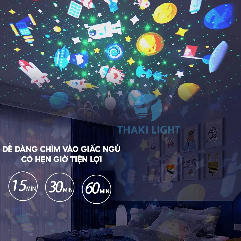 Đánh Giá Đèn Galaxy Thiên Hà V8 Pro THAKI LIGHT: Hiệu Ứng Chân Thực, Đa Năng 10 Trong 1