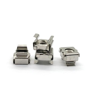 (Thép mạ niken) Đai ốc cài M4, M5,M6,M8,M10,M12 mạ niken trắng sáng như inox