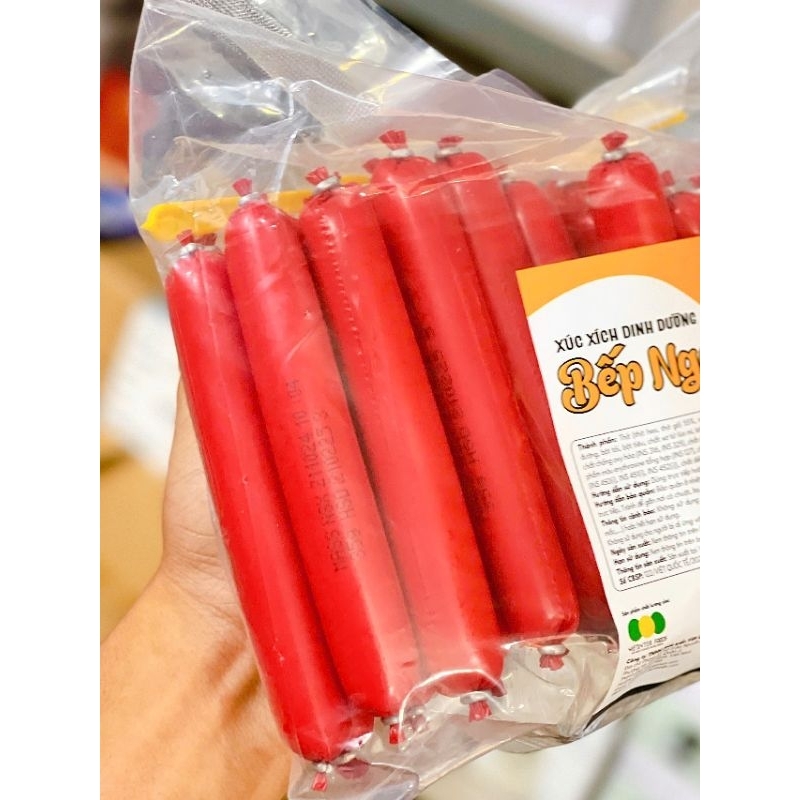 (Deal Siêu hời) Combo 2kg Xúc xích ăn liền dinh dưỡng Bếp Ngon R2 (1kg = 29 cây)