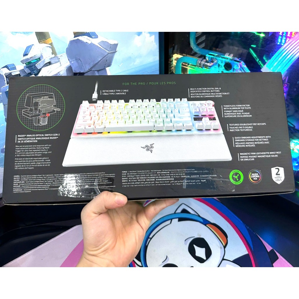 Bàn phím cơ Razer Huntsman V3 Pro Tenkeyless Analog Optical , GIÁ RẺ NHẤT THỊ TRƯỜNG | BigBuy360 - bigbuy360.vn
