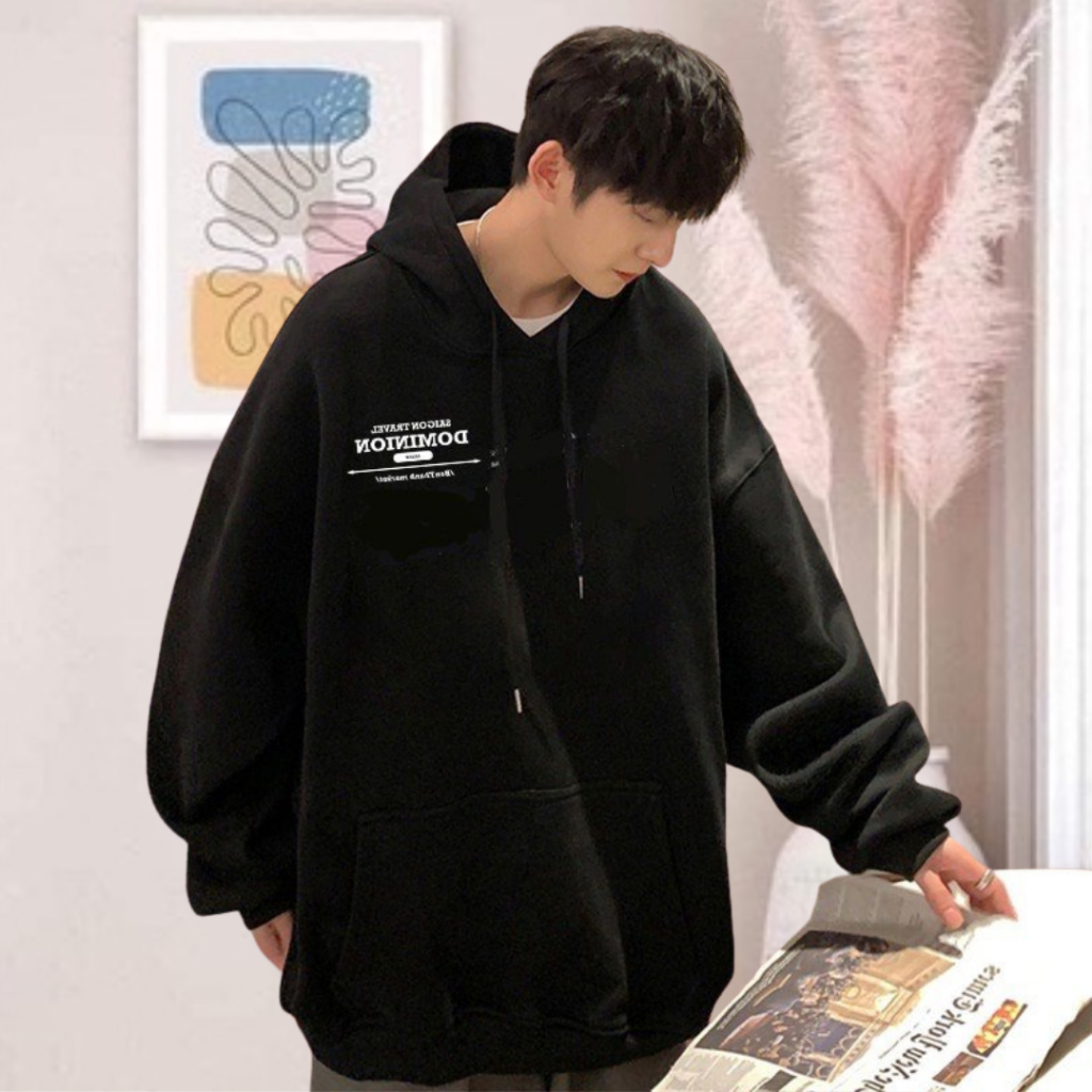Áo hoodie nam nữ unisex cặp đôi local brand nỉ ngoại form rộng có mũ ulzzang hàn quốc cute BẾN THÀNH - UNISEX K1