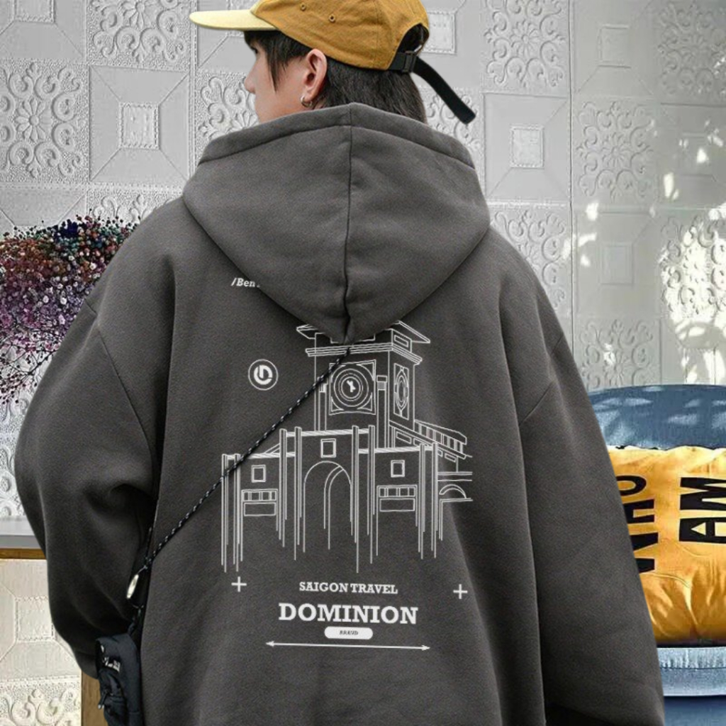 Áo hoodie nam nữ unisex cặp đôi local brand nỉ ngoại form rộng có mũ ulzzang hàn quốc cute BẾN THÀNH - UNISEX K1