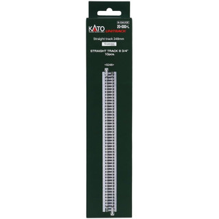 Kato N Gauge Straight Track 248mm, 10-Pack, Model Railroad Accessory 20-000-L