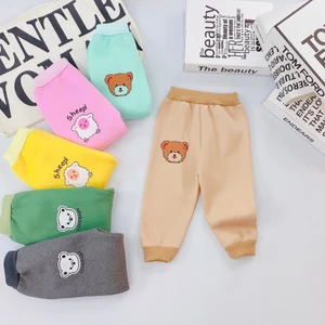 Set 5 quần dài nỉ lông cho bé trai bé gái, Quần chục mùa đông cho bé từ 5-15kg TN01 3SBABY