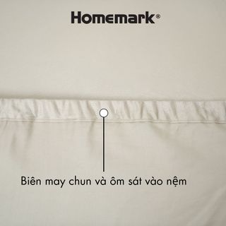 Ga giường Tencel 60S mềm mịn thoáng mát ga bọc nệm 1m6x2m 1m8x2m Homemark