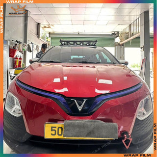 Decal dán thanh Crom Vinfast VF5 (carbon 6D) - PVC cao cấp không thấm nước, không phai màu, không để lại keo