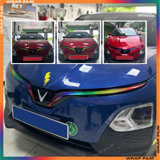 Decal dán thanh Crom Vinfast VF5 (carbon 6D) - PVC cao cấp không thấm nước, không phai màu, không để lại keo