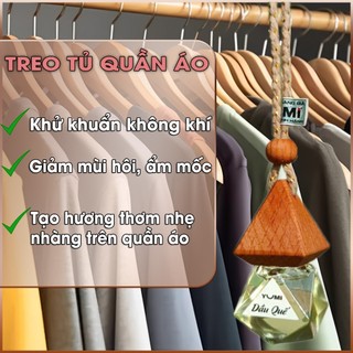 Tinh dầu treo xe ô tô Yumi hương thơm tự nhiên, khử mùi, an toàn. Tinh dầu treo xe hơi nguyên chất
