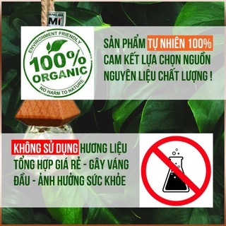 Tinh dầu treo xe ô tô Yumi hương thơm tự nhiên, khử mùi, an toàn. Tinh dầu treo xe hơi nguyên chất