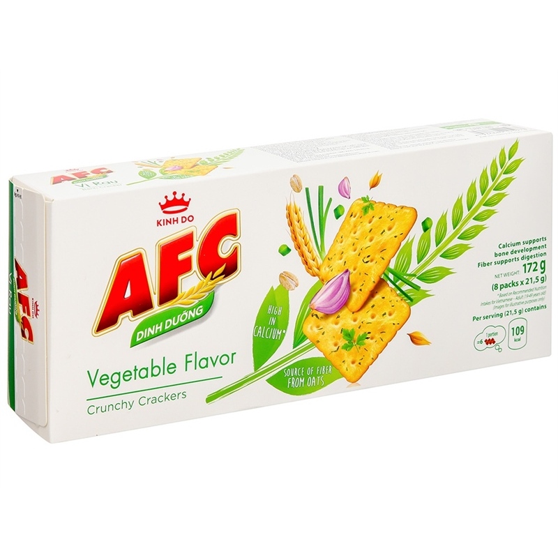 Bánh quy AFC vị rau (172gr) | Shopee Việt Nam