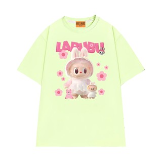 Áo Thun Gấu LABUBU Công Chúa NGỐ TEE, Áo Phông Unisex Tay Lỡ Vải Cotton Thoáng Mát Mềm Mịn