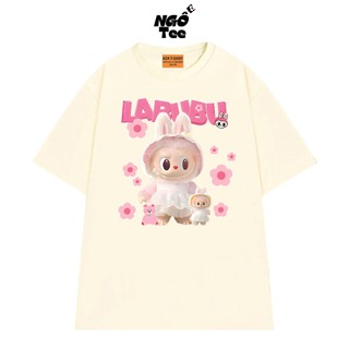 Áo Thun Gấu LABUBU Công Chúa NGỐ TEE, Áo Phông Unisex Tay Lỡ Vải Cotton Thoáng Mát Mềm Mịn
