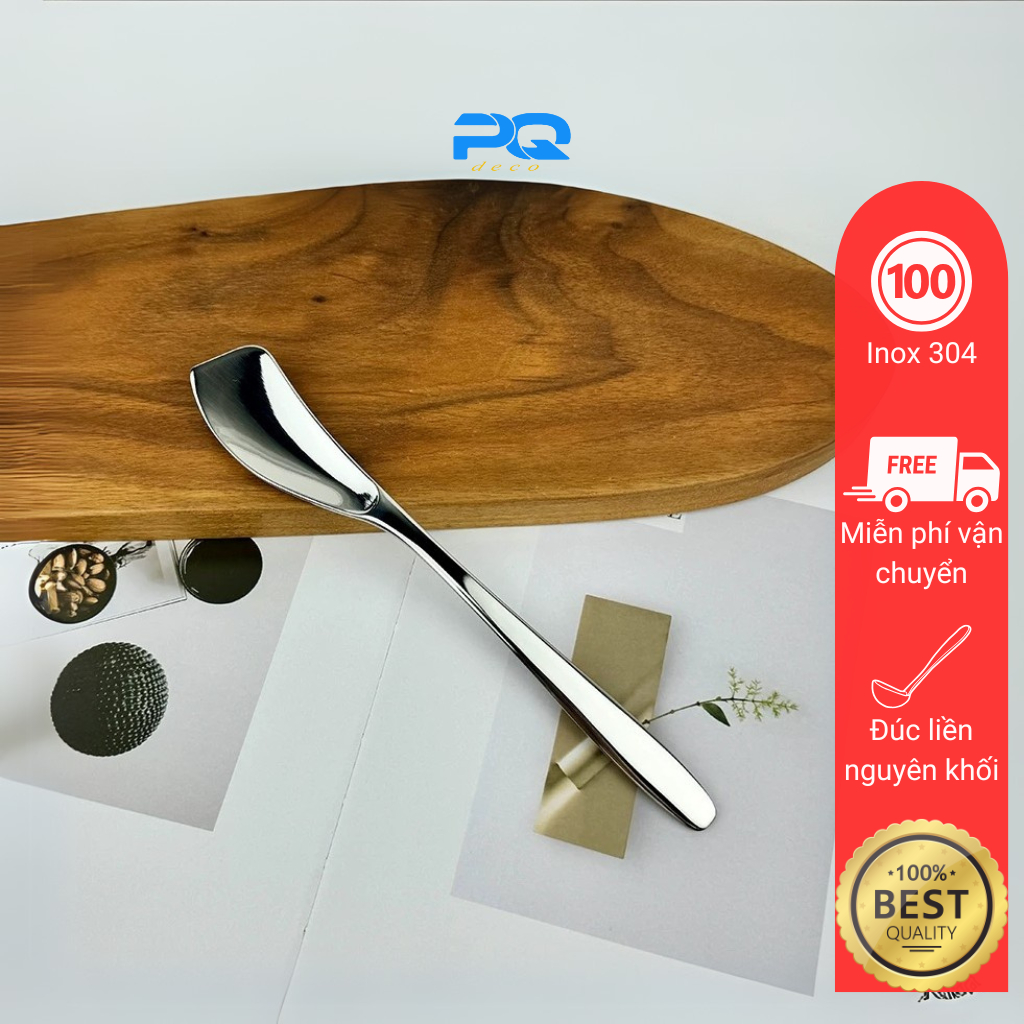 Dụng Cụ Phết Bơ Inox 18/10 Chockmen Thìa Phết Bánh Mỳ, Pate, Phô Mai ...
