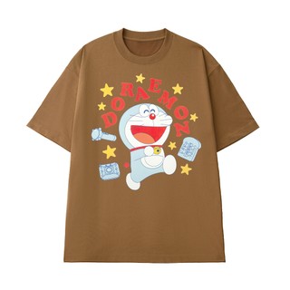 Áo Thun NGỐ TEE Mèo Máy DORAEMON Dễ Thương, Áo Thun Nam Nữ Cổ Tròn Vải Cotton 100 Cao Cấp Thoáng Mát