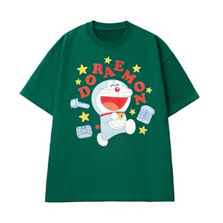 Áo Thun NGỐ TEE Mèo Máy DORAEMON Dễ Thương, Áo Thun Nam Nữ Cổ Tròn Vải Cotton 100 Cao Cấp Thoáng Mát