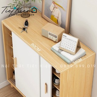 Tủ giày cửa lùa gỗ Nội Thất Tiết Kiệm TG9909