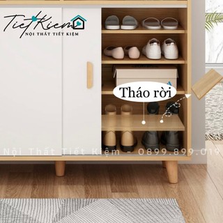 Tủ giày cửa lùa gỗ Nội Thất Tiết Kiệm TG9909