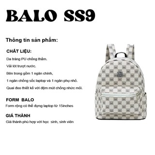 Balo Da Đi Học Đi Làm Season 9 Nam Nữ Cặp Đựng Laptop Du Lịch Nhiều Ngăn Chống Sốc | MIDORI FOR MAN