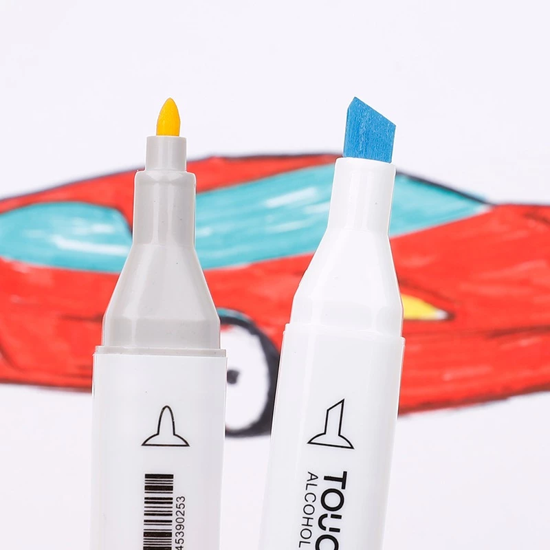 [Tết Cào là có quà]Giao Hỏa Tốc – Bút Marker Touch 48/60/80 Màu Kèm Hộp Nhựa, Vẽ Tranh, Tô Màu, Quà