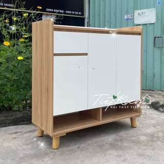 Tủ giầy cửa mở gỗ đẹp ngang 90cm Tu.giay01
