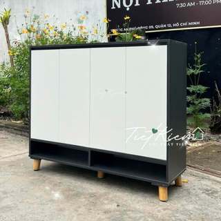 Tủ giầy cửa mở 1m2 Nội Thất Tiết Kiệm TG9099