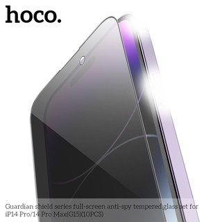[Từ X đến 16 Pro Max] Kính cường lực Chống nhìn trộm Hoco G15 cho iPhone (Đen) - Nhất Tín Computer