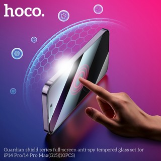 [Từ X đến 16 Pro Max] Kính cường lực Chống nhìn trộm Hoco G15 cho iPhone (Đen) - Nhất Tín Computer