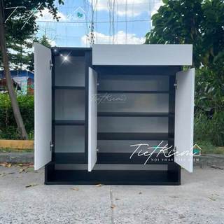Tủ giày cửa mở đẹp 90cm Nội Thất Tiết Kiệm TG99079