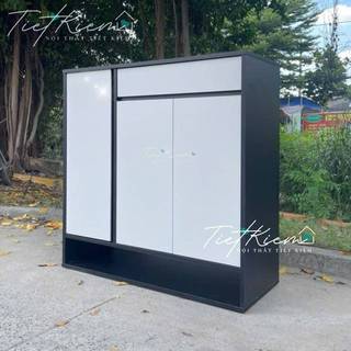Tủ giày cửa mở đẹp 90cm Nội Thất Tiết Kiệm TG99079