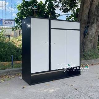 Tủ giày cửa mở đẹp 90cm Nội Thất Tiết Kiệm TG99079