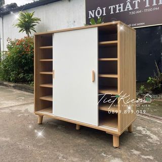 Tủ giầy cửa lùa gỗ ngang 90cm Nội Thất Tiết Kiệm 29815