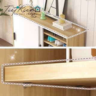 Tủ giày cửa lùa đẹp 90cn Nội Thất Tiết Kiệm 290511