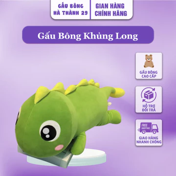 Gấu Bông Khủng Long Gấu Bông Hà Thành 29 - Gấu Bông Siêu Cute, Siêu Mềm, Êm Ái Gấu Bông Cao Cấp