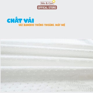 Nhộng Chũn Bamboo Thông Hơi Me&Con Cho Bé Từ 0-9 Tháng