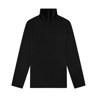 Áo Giữ Nhiệt Nam HML Thun Lạnh Co Dãn 4C Lót Lông Cực Ấm Dài Tay Cổ 3 Phân Trắng Đen Xám Basic