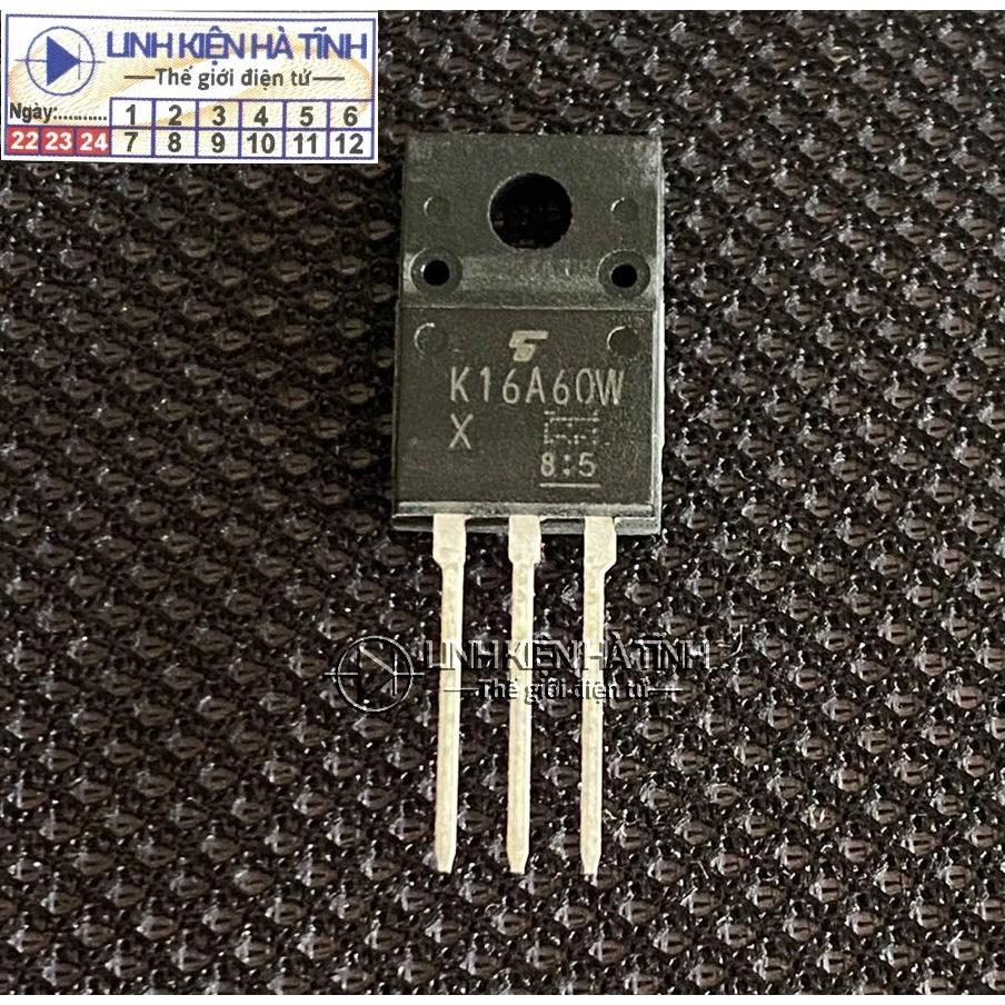 MOSFET N-CHANNEL K16A60W 16A60 K16A60 16A 600V Chính Hãng