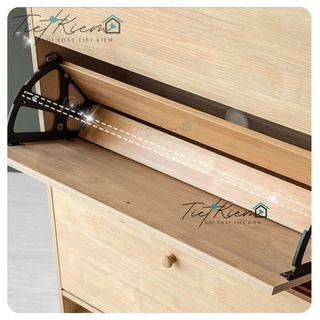 Tủ giầy thông minh vân sồi N90cm NTTK.01