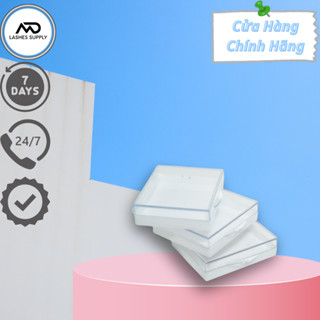 Hộp đựng mi hình vuông, hộp đựng fan. Móng up nail box