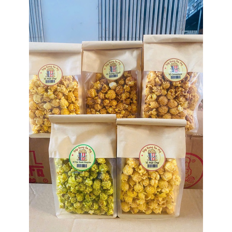 Bắp rang bơ mỹ các vị đóng gói 230gr | Shopee Việt Nam