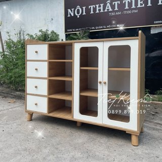 Tủ bếp đẹp để lò vi sóng 1m2 B25180