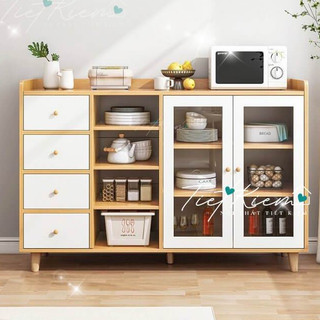 Tủ bếp đẹp để lò vi sóng 1m2 B25180