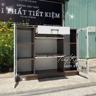 Tủ bếp đa năng để lò vi sóng Nội Thất Tiết Kiệm TVS998